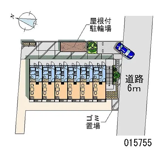 ★手数料０円★さいたま市北区宮原町　月極駐車場（LP）